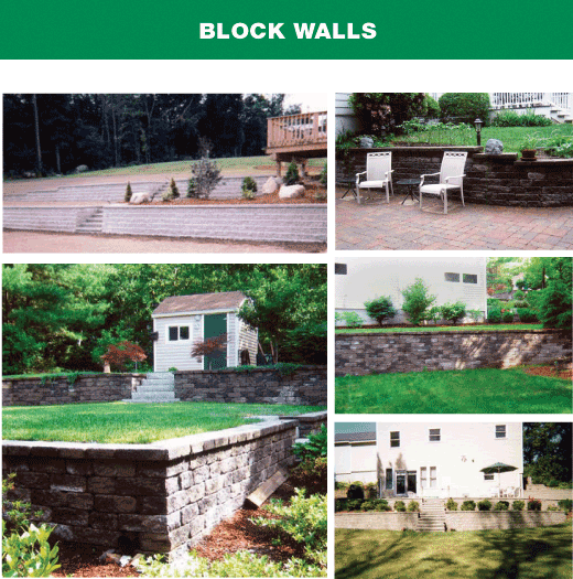 Block Walls by Perennial Landsacping of Massachusetts