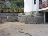 Hardscape- Newton MA Granite retaing wall