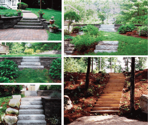 Perennial Landscaping Step Design