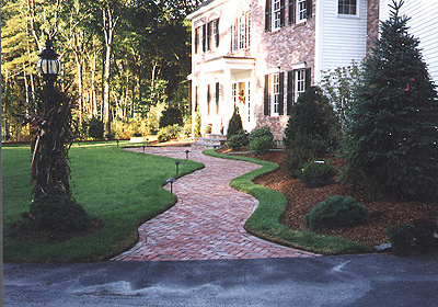 Stone WInding Walkway