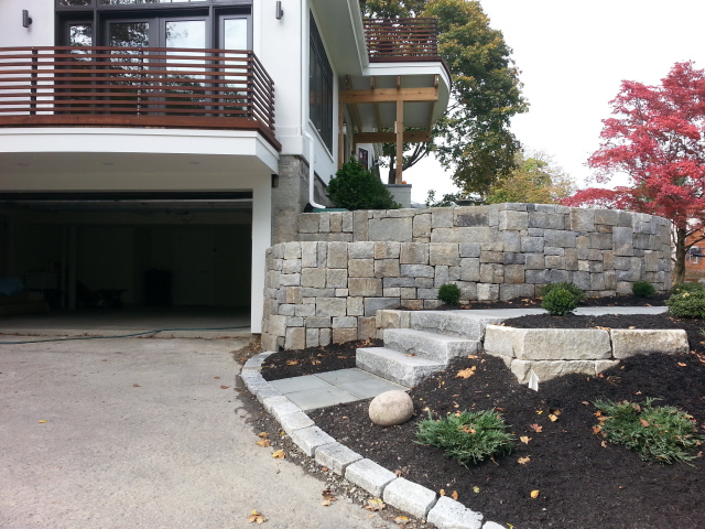 Completed new entry way